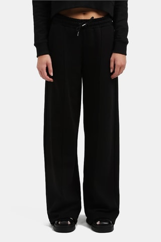Pantalon wide legs taille haute - Noir