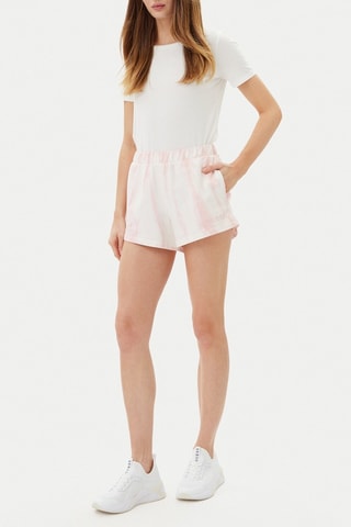 Short tie and dye taille haute - Rose