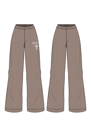 Pantalon straight - Marron