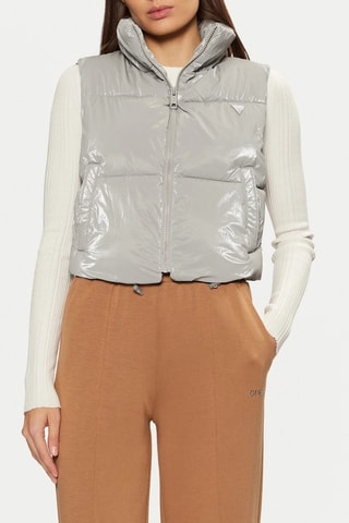 Doudoune sans manches - Gris