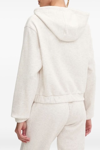 Sweat à capuche - Beige chiné