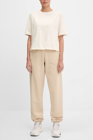 Jogging taille haute - Beige