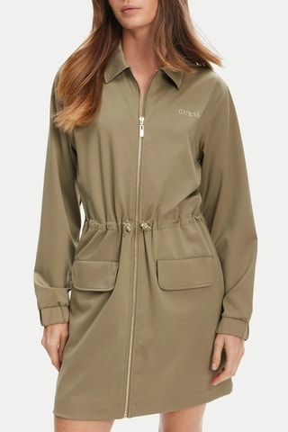 Robe chemise - Kaki