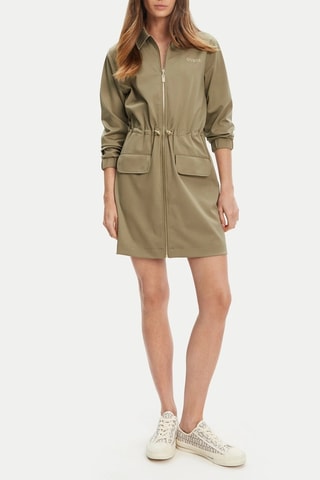 Robe chemise - Kaki