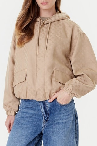 Veste à capuche - Camel