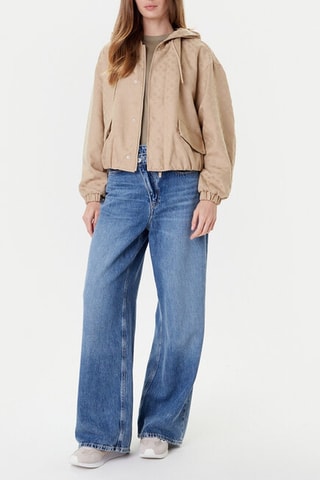 Veste à capuche - Camel