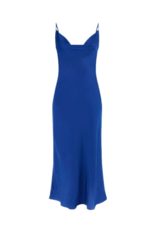 Robe midi - Bleu roi