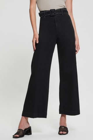 Jean taille haute - Noir