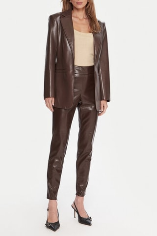 Legging taille haute - Marron
