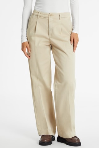 Pantalon wide legs - Beige