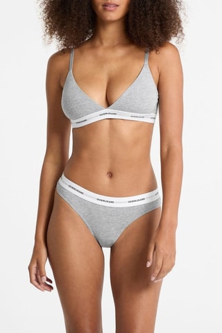 Bralette - Gris clair chiné