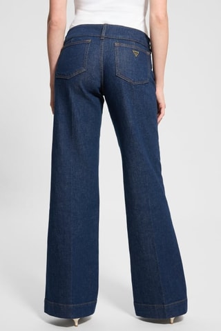 Jean taille haute - Bleu marine