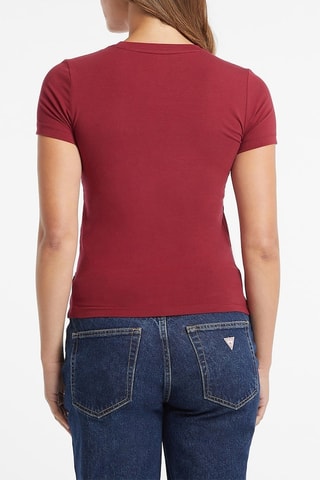 T-shirt slim - Rouge