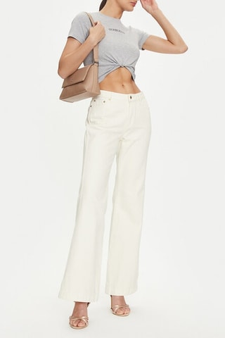T-shirt slim - Gris clair chiné
