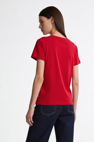 T-shirt slim - Rouge