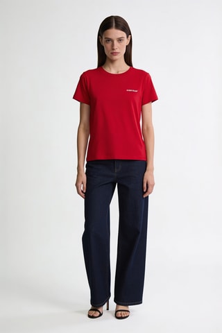 T-shirt slim - Rouge