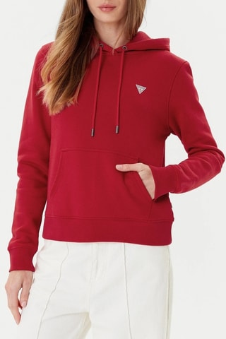 Sweat à capuche - Rouge