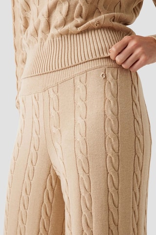 Pantalon en laine - Taupe