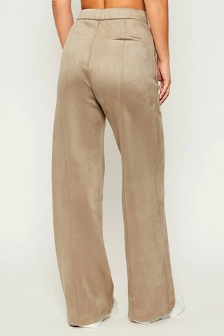 Pantalon taille haute - Beige