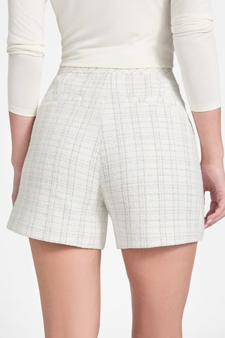 Short en tweed - Ecru