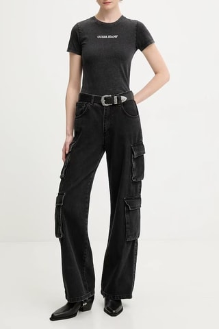 T-shirt slim - Anthracite chiné