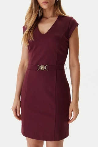 Robe droite - Bordeaux