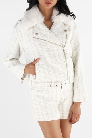 Veste en tweed - Ecru