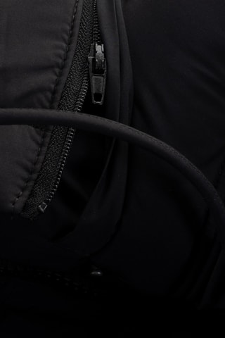 Doudoune longue à capuche - Noir