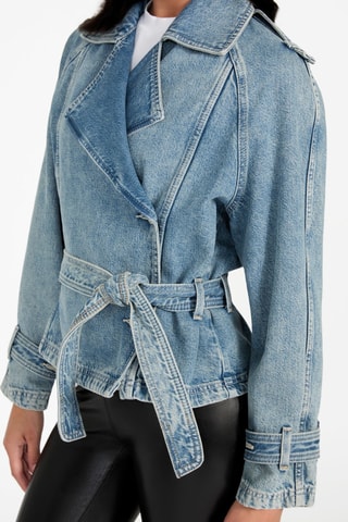 Veste en jean - Ciel
