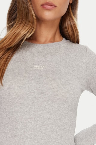 Top - Gris clair chiné
