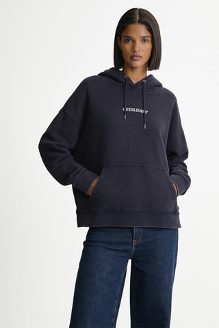 Sweat à capuche - Bleu marine