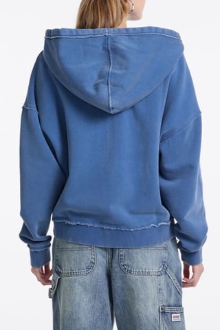 Sweat à capuche - Bleu pétrole