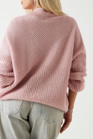 Pull en alpaga - Rose
