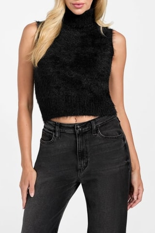 Pull sans manches - Noir