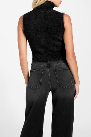 Pull sans manches - Noir