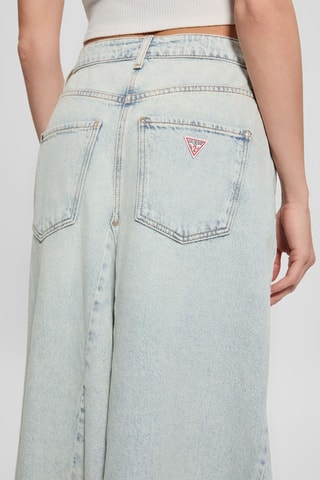 Jupe longue en jean - Ciel