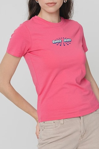 T-shirt slim - Rose