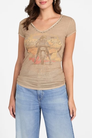 T-shirt - Beige