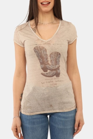 T-shirt - Beige