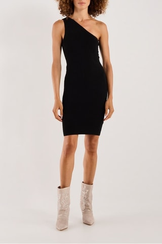 Robe asymétrique - Noir
