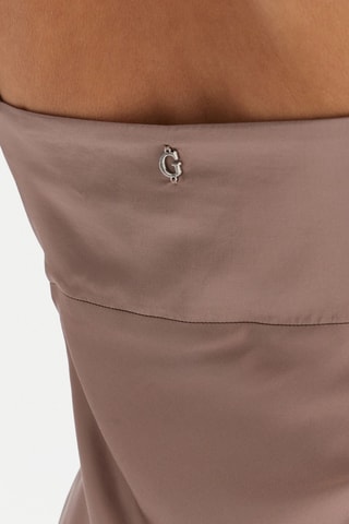Robe midi - Taupe