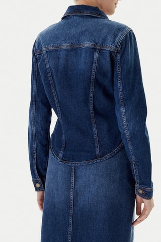 Veste en jean - Bleu marine