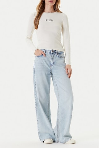T-shirt slim - Blanc