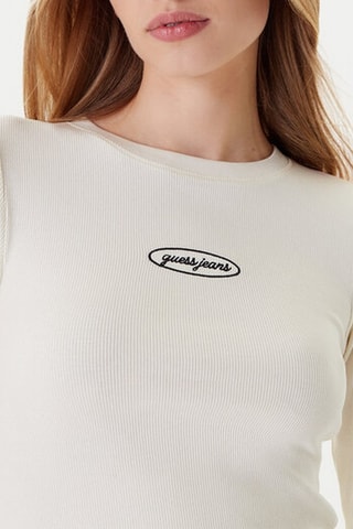 T-shirt slim - Blanc