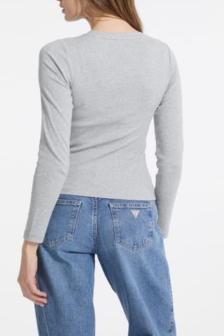 T-shirt slim - Gris