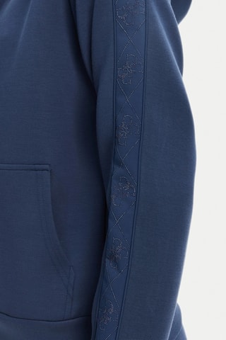 Sweat à capuche - Bleu cobalt
