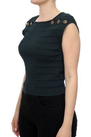 Top - Vert foncé
