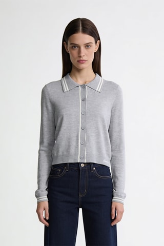 Gilet - Gris chiné
