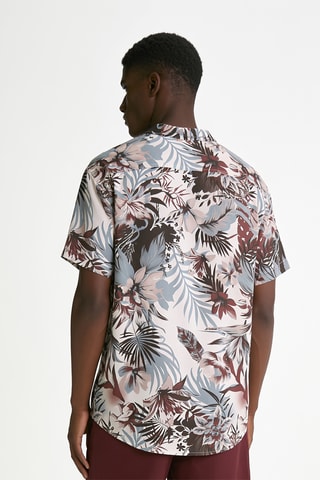 Top - Ecru et gris