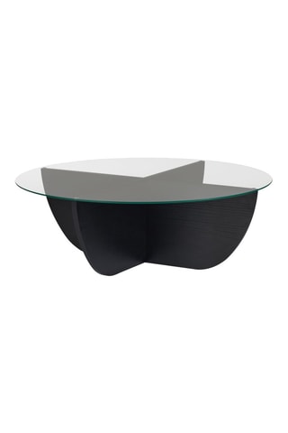 Table basse en verre - 90 x 30 x 90 cm